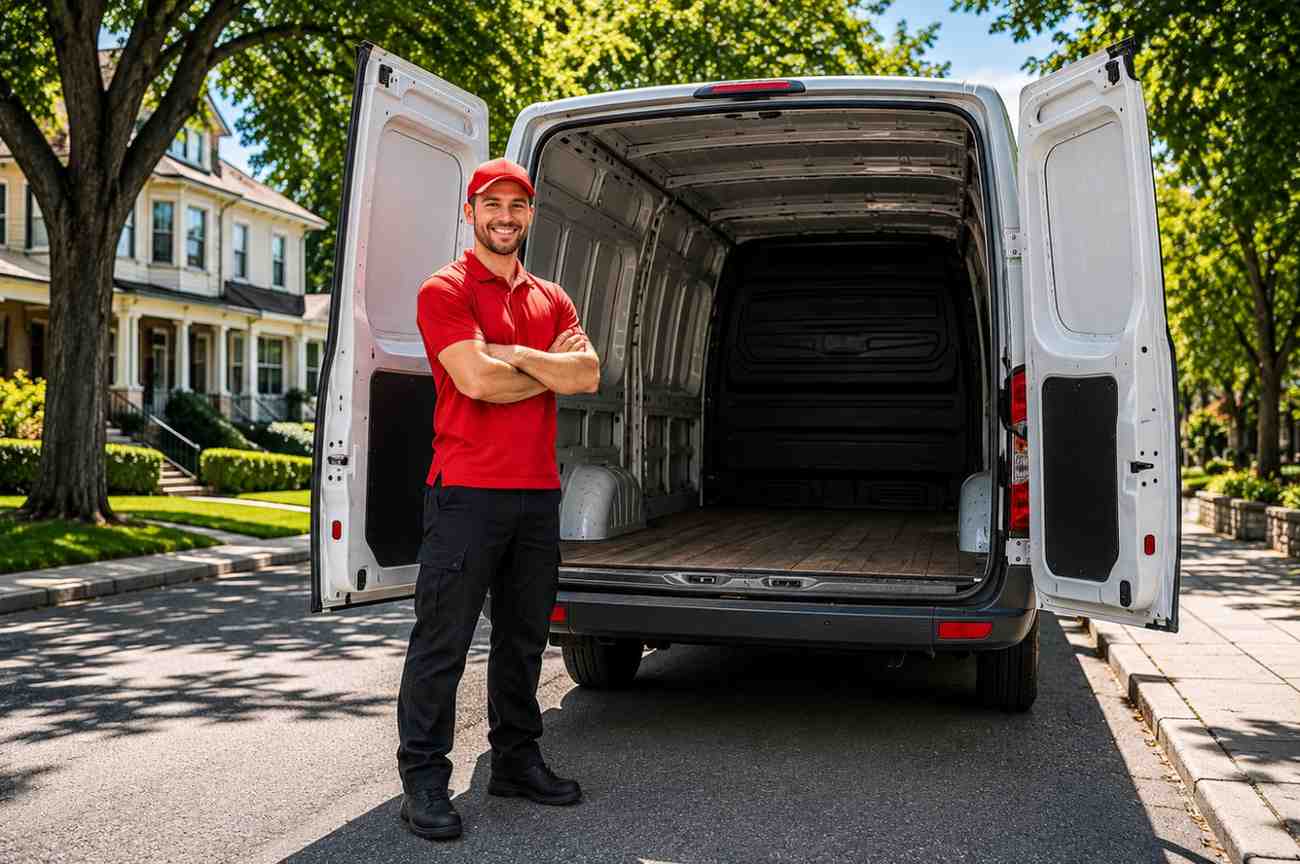 Man with a Van in Leith